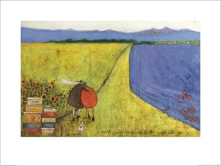 Εκτύπωση τέχνης Sam Toft - I Would Walk to the End of the World With You