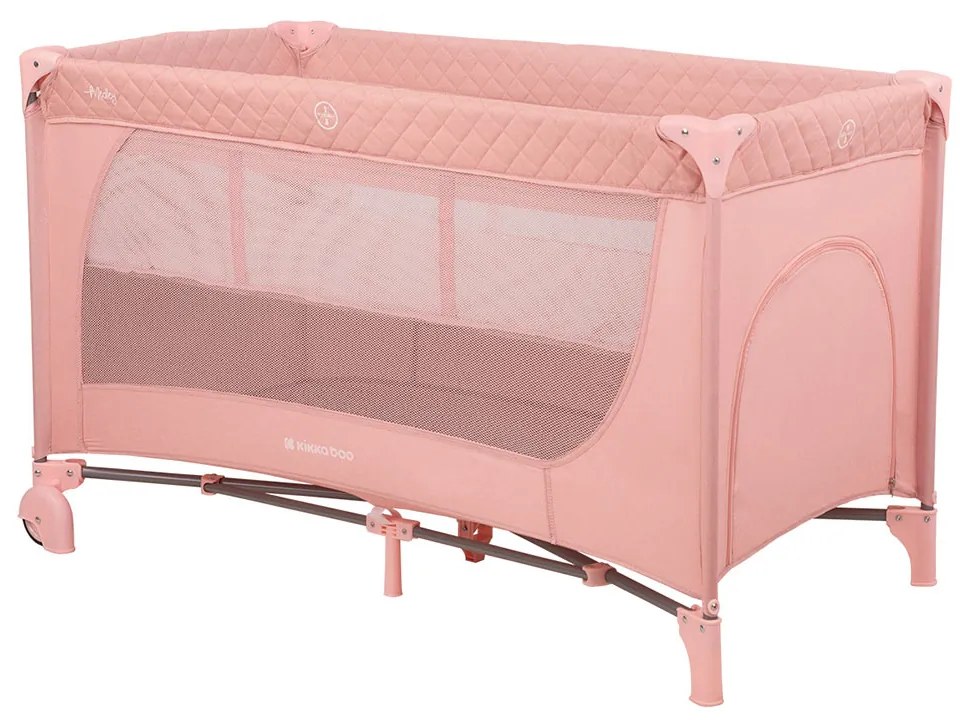 Παρκοκρέβατο 2 Θέσεων (0+ Μηνών/Έως 15kg) Kikka Boo Medley Pink 2023