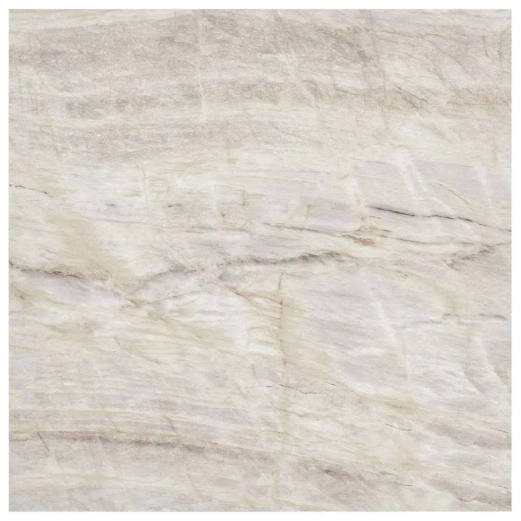 vidaXL Δάπεδο Αυτοκόλλητο Μπεζ 55 τεμ. 5,11 μ² από PVC