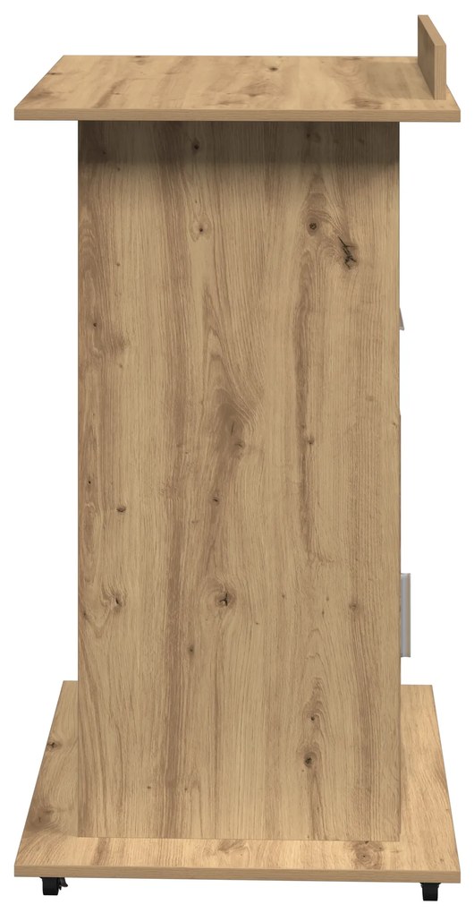 vidaXL Πλατφόρμα artisan δρυς 55 x 55 x 107 cm Επεξεργασμένο ξύλο