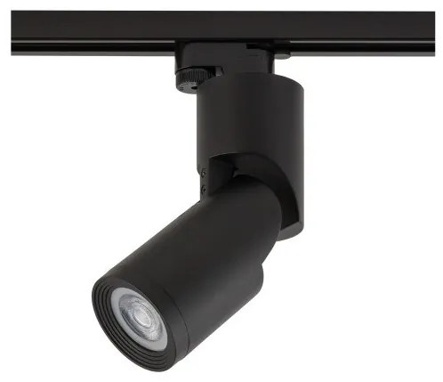 Σποτ Φωτιστικό Ράγας GU10 15W IP20 Profile Mike Nowodvorski-7661-Μαύρο 7661