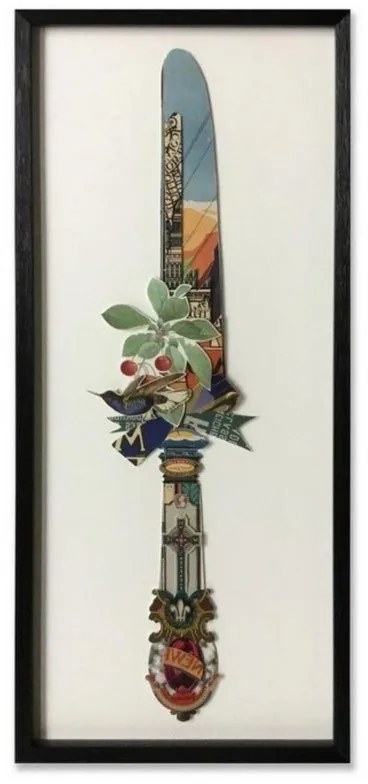 Supergreens Πίνακας Κολάζ Knife 40x90 εκ