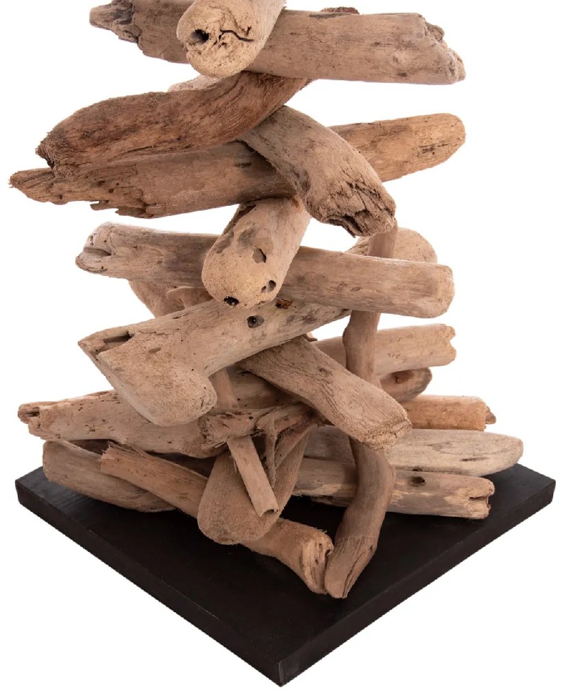 ΔΙΑΚΟΣΜΗΤΙΚΟ ΦΩΤΙΣΤΙΚΟ ΔΑΠΕΔΟΥ ALTAR HM4430 DRIFTWOOD--ΛΕΥΚΟ PVC Φ45x155Υεκ.