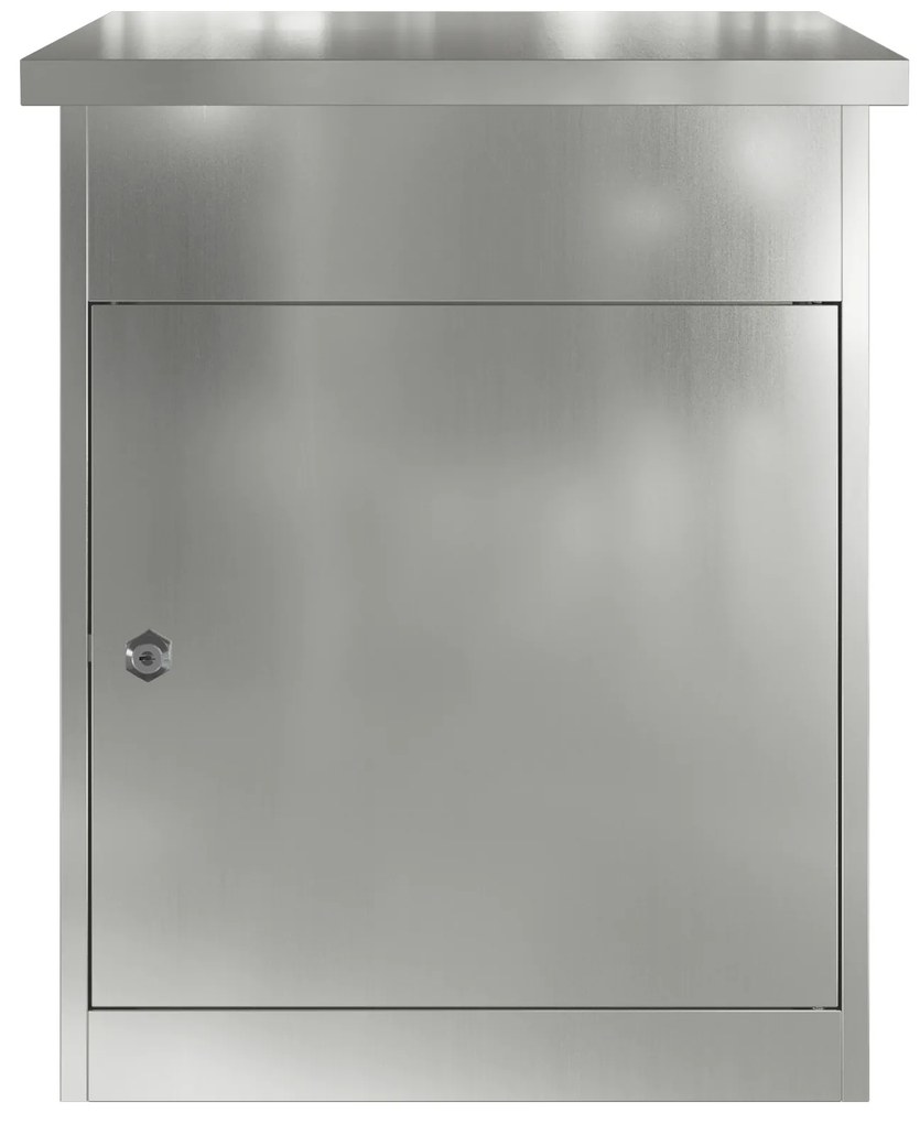 vidaXL Θυρίδα Πακέτων Μαύρο 44 x 35 x 59 εκατοστά