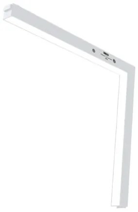 Μαγνητικό Φωτιστικό Ράγας Ultra Thin LED 24W 3CCT Γωνία Τοίχου-Οροφής InLight-TMU0190-White-Λευκό TMU0190-White