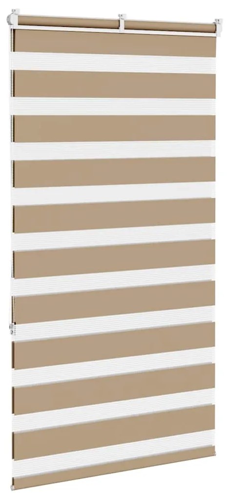 vidaXL Ζέβρα τυφλή 85x150 cm Πλάτος υφάσματος 80,9 εκ. Πολυεστέρας