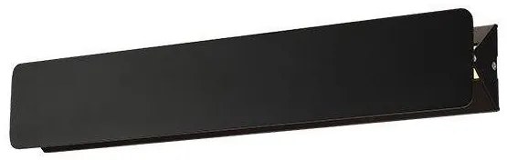 Απλίκα Φωτιστικό Τοίχου LED 15W 3000K Αλουμινίου 46X8X5,5CM PYRAMID ACA-ZD806415LEDBK-Μαύρο ZD806415LEDBK