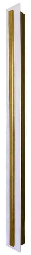 Φωτιστικό Τοίχου 01395-19 23W LED 3000K 1850Lm 160cm Oxizined Gold Luma