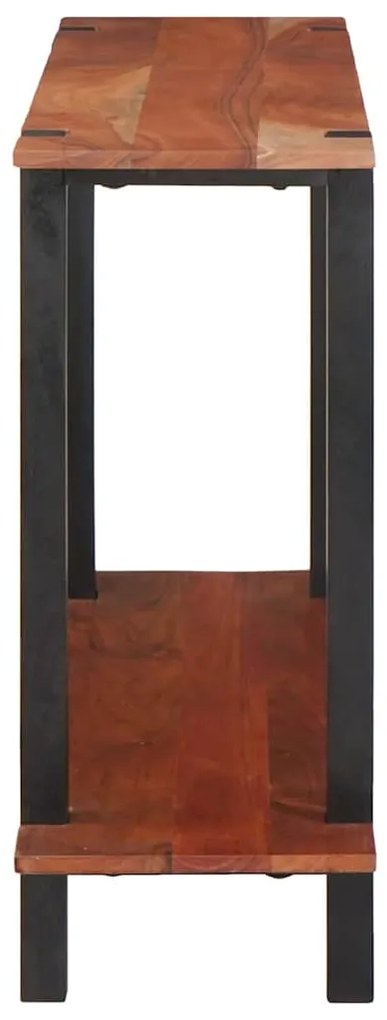vidaXL Τραπέζι κονσόλας Καφέ 110 x 30 x 75 εκ Μασίφ ξύλο ακακίας