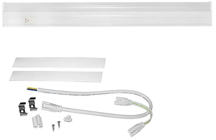 Adeleq Led Φωτιστικό Κουζίνας T5 30cm 5W 6400K Λευκό 3-90560