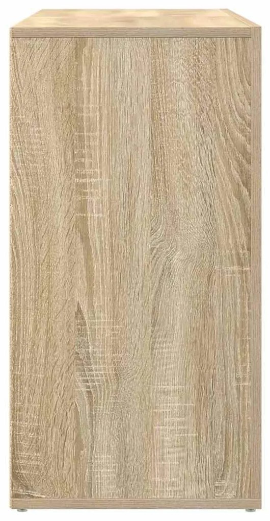 vidaXL Πλαϊνό γραφείο Sonoma Δρυς 120 x 36 x 69 εκ Επεξεργασμένο ξύλο