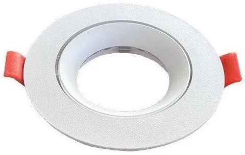 Φωτιστικό Σποτ Χωνευτό Σταθερό GU10 IP20 Redo Eurolamp-147-52530-Λευκό 147-52530