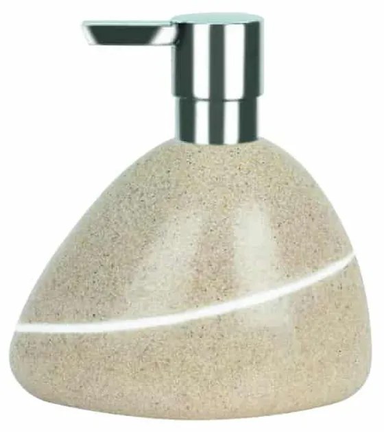Δοχείο Κρεμοσάπουνου (Φ7x10.5) Spirella Etna Sand