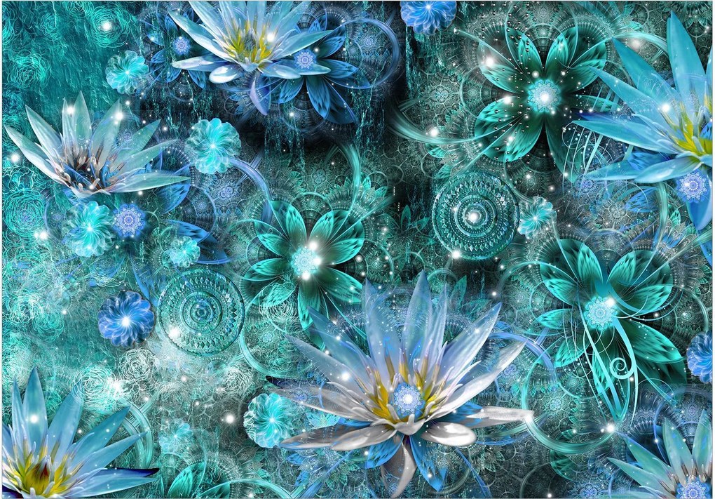 Αυτοκόλλητη φωτοταπετσαρία - Water Lilies - 441x315