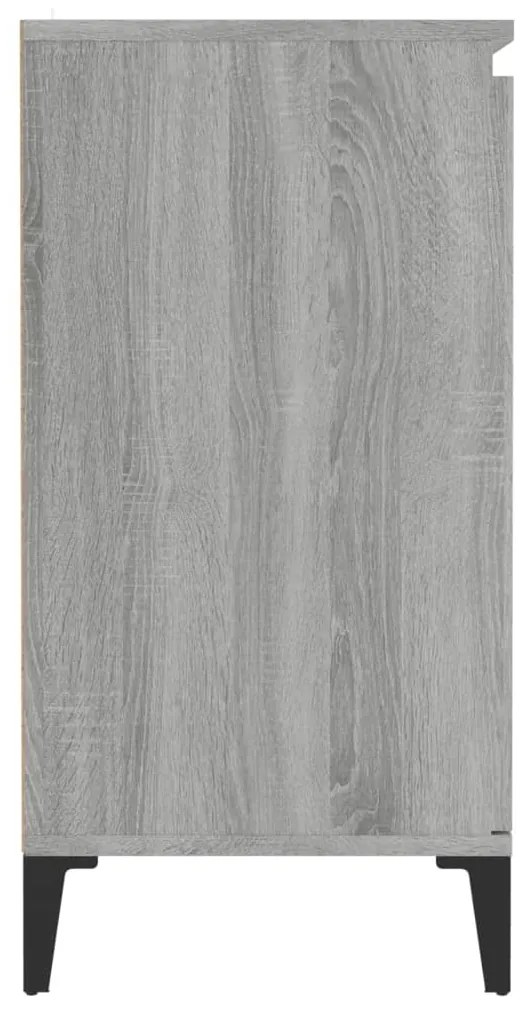 vidaXL Ντουλάπι Γκρι Sonoma 60 x 35 x 70 εκ. από Επεξεργασμένο Ξύλο