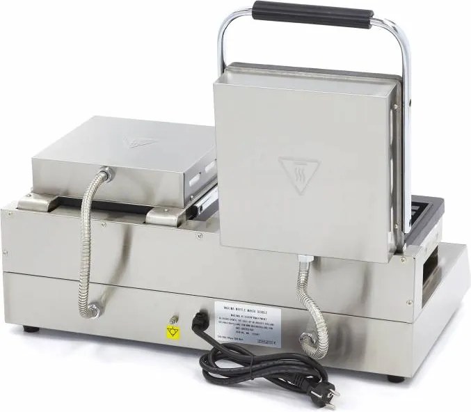 Waffle Maker - 4 Pieces - Belgian - Double