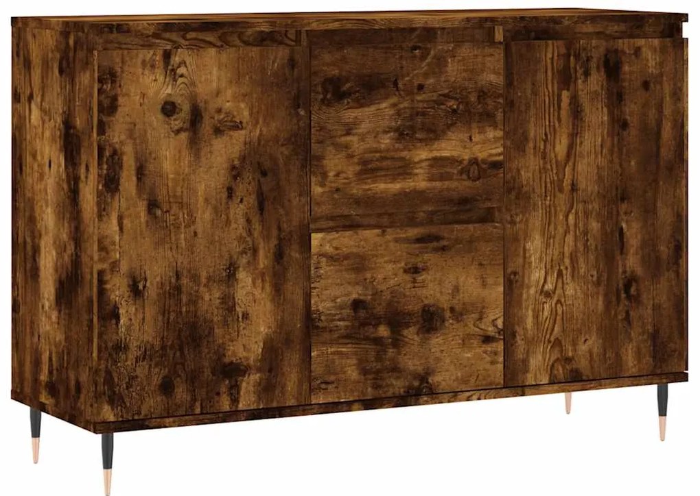 vidaXL Ντουλάπι Καπνιστή Δρυς 101,5x35x70 εκ. από Επεξεργασμένο Ξύλο