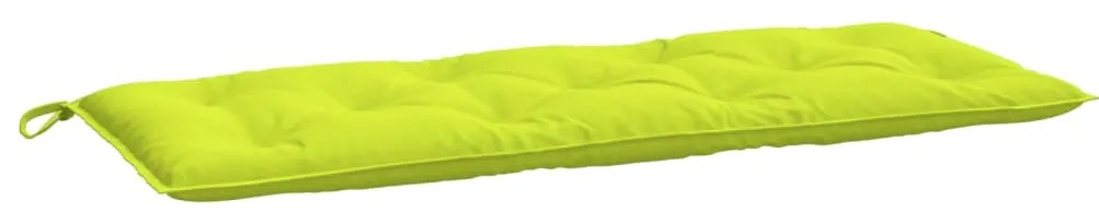 vidaXL Μαξιλάρι Πάγκου Κήπου Αν. Πράσινο 120x50x7 εκ. Ύφασμα Oxford