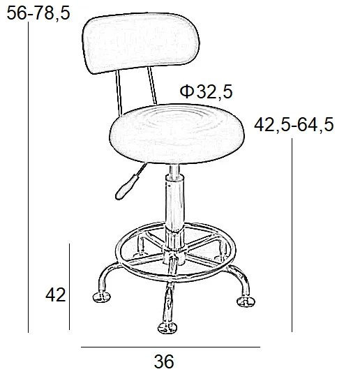 BAR73 ΛΕΥΚΟ PU(Σ2)ΣΚΑΜΠΟ ΜΕ ΑΜΟΡΤΙΣΕΡ