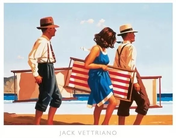 Εκτύπωση τέχνης Jack Vettriano - Sweet Bird Of Youth Poster