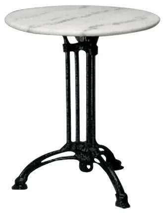 EKO Τραπέζι Τρίνυχο Μαντέμι, Μάρμαρο  Φ60  H.74cm Ε892