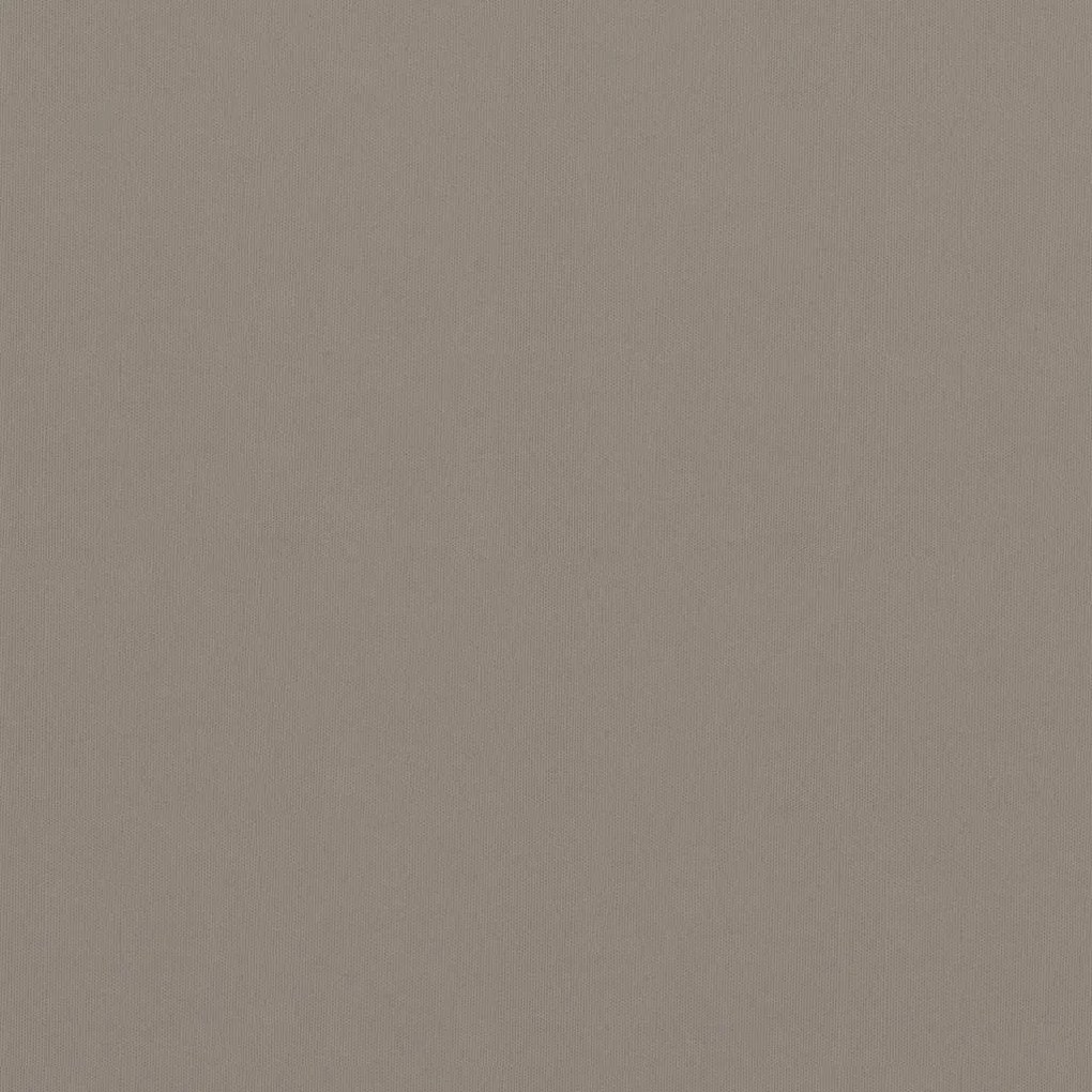 vidaXL Διαχωριστικό Βεράντας Taupe 120 x 300 εκ. Ύφασμα Oxford