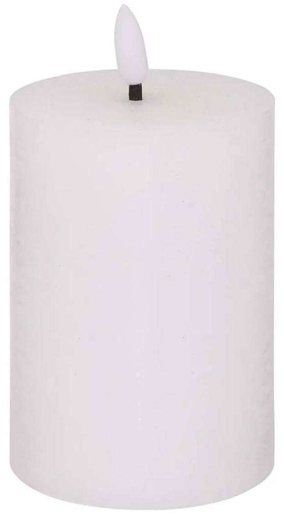 Διακοσμητικό Φωτιστικό Κερί Led (Φ7x13) A-S Molia Blanc 200665A