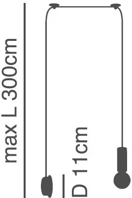SE21-NM-4-NM1W ADEPT TUBE Nickel Matt Wall lamp+