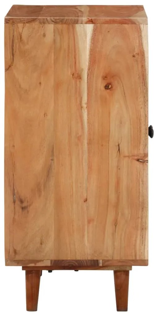 vidaXL Ντουλάπι 60 x 33 x 74 εκ. από Μασίφ Ξύλο Ακακίας