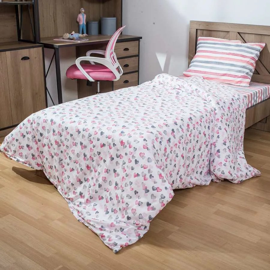 Art 204 Σετ σεντόνια μονά &amp; 1 Μαξιλαροθήκη BEAUTY HOME FL