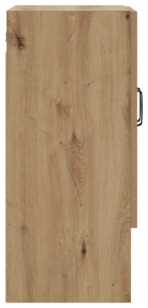 vidaXL Ντουλάπι Τοίχου τεχνίτης Δρυς 60x31x70 εκ. Επεξεργασμένο Ξύλο