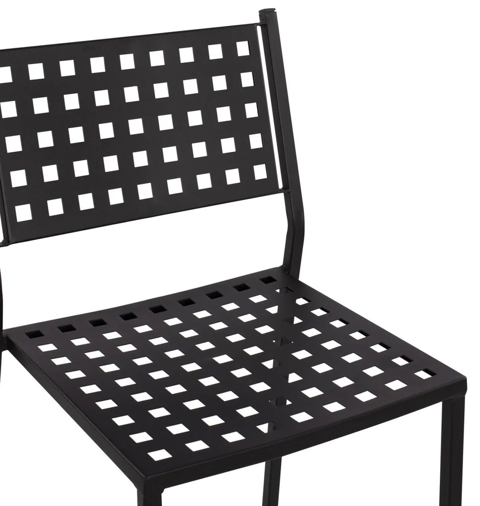 Σκαμπό Μπαρ OLYMPIAS C5528.01 Μαύρο Μεταλλικό 47x58x111 εκ. 47x58x111 εκ.