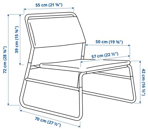 LINNEBÄCK πολυθρόνα 704.872.29