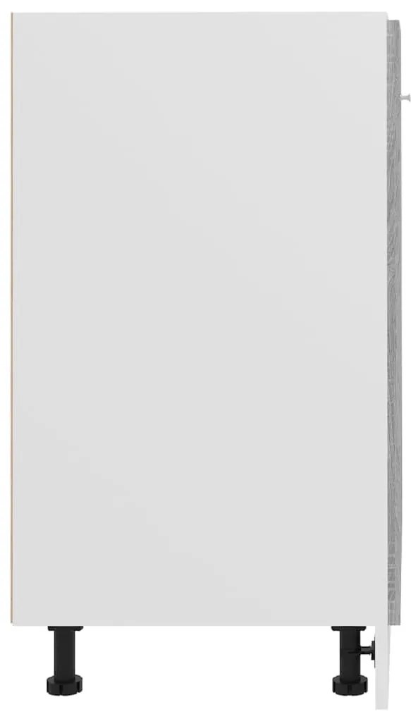 vidaXL Ντουλάπι "Lyon" Γκρι Sonoma 60x46x81,5 εκ. από Τεχνητό Ξύλο
