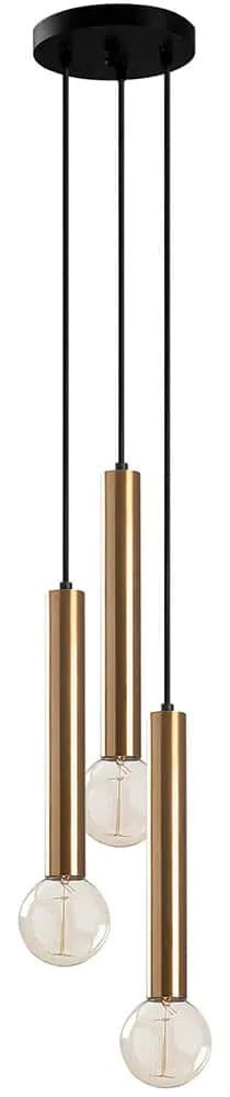 Φωτιστικό Οροφής Tempo 584TTM1321 22x22x136cm 3xE27 40W Gold Opviq