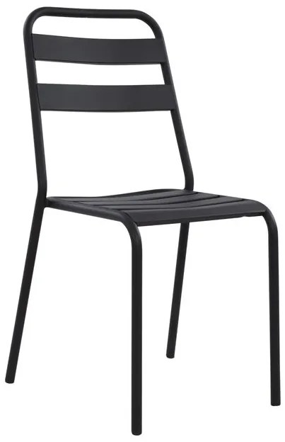 ΚΑΡΕΚΛΑ ΜΕΤΑΛΛΙΚΗ ΜΑΥΡΗ JASON HM5177.01 43x50x86cm (1 Τεμμάχια)
