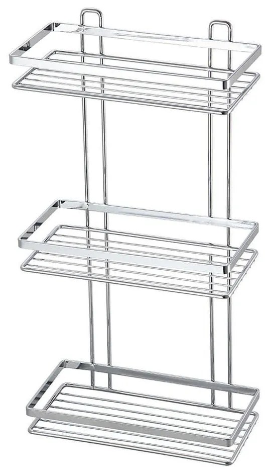 Εταζέρα 3 Θέσεων Elegant 02-8697 25x12x46cm Inox Estia Stainless Steel