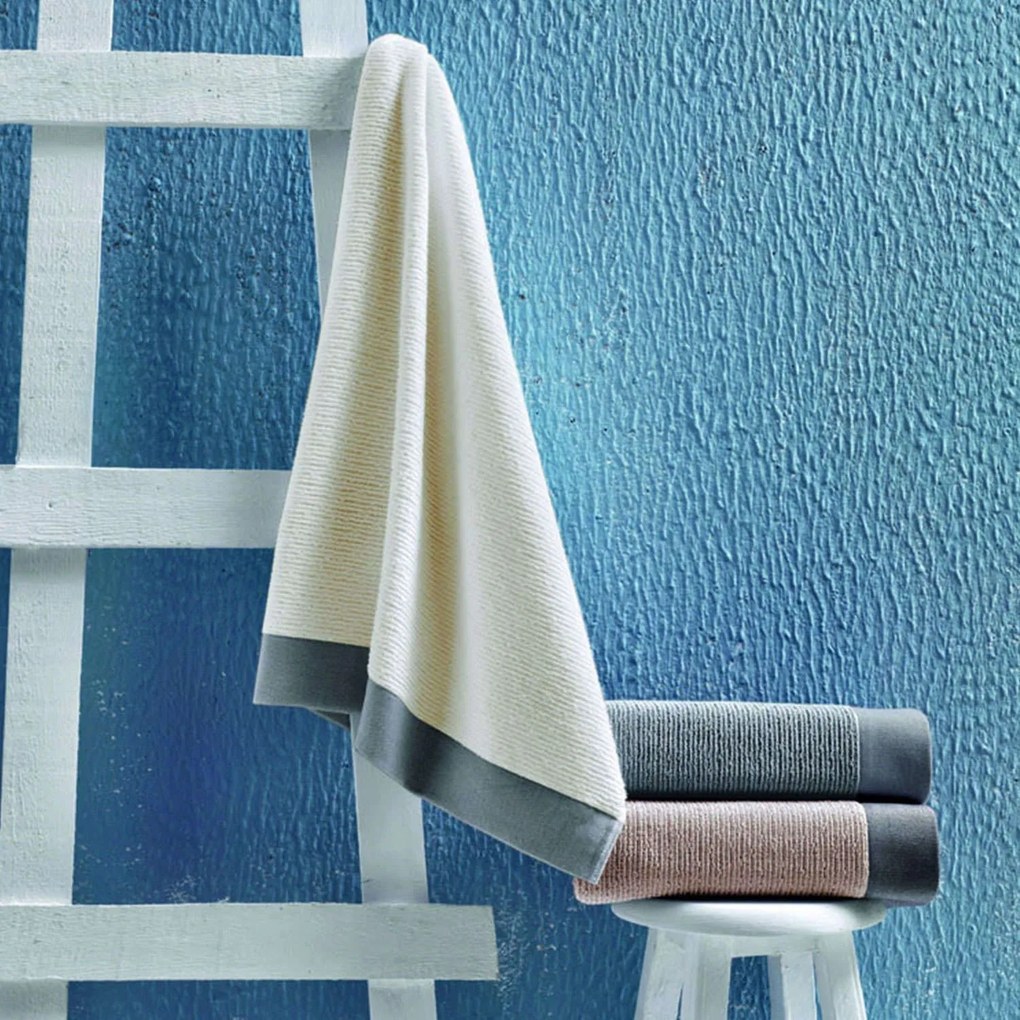 Πετσέτα Penny Ivory Guy Laroche Προσώπου 50x90cm 100% Cotton
