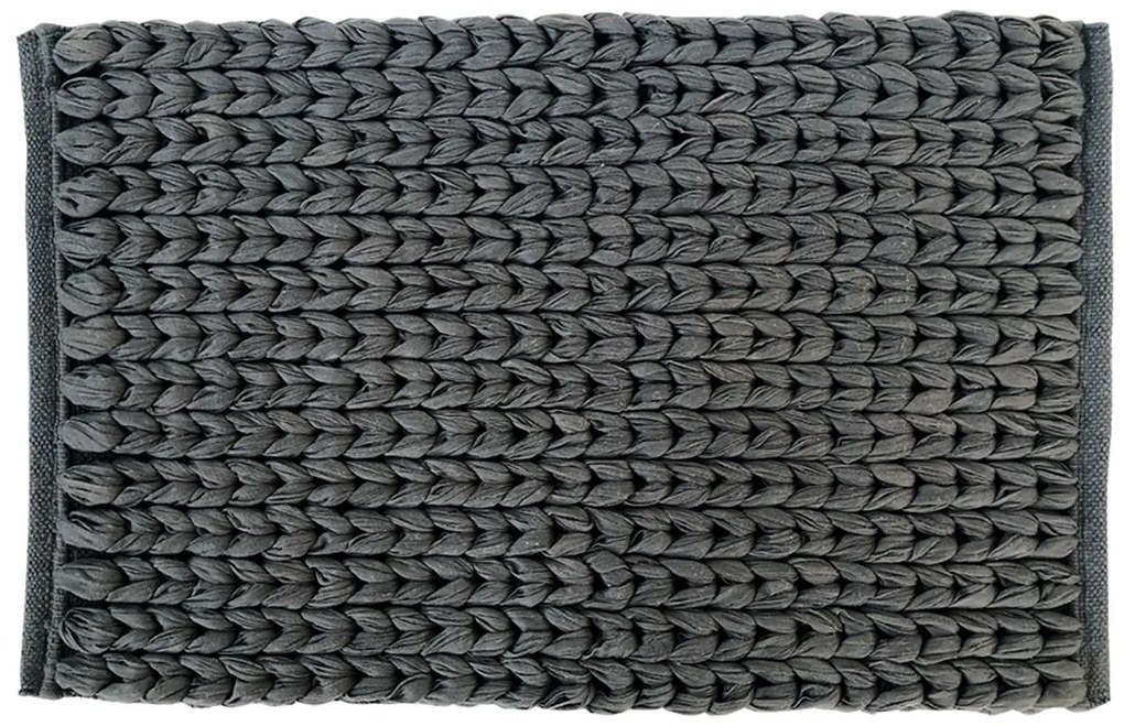 Πατάκι Μπάνιου (50x80) Rainbow 05593.001 Chain Grey