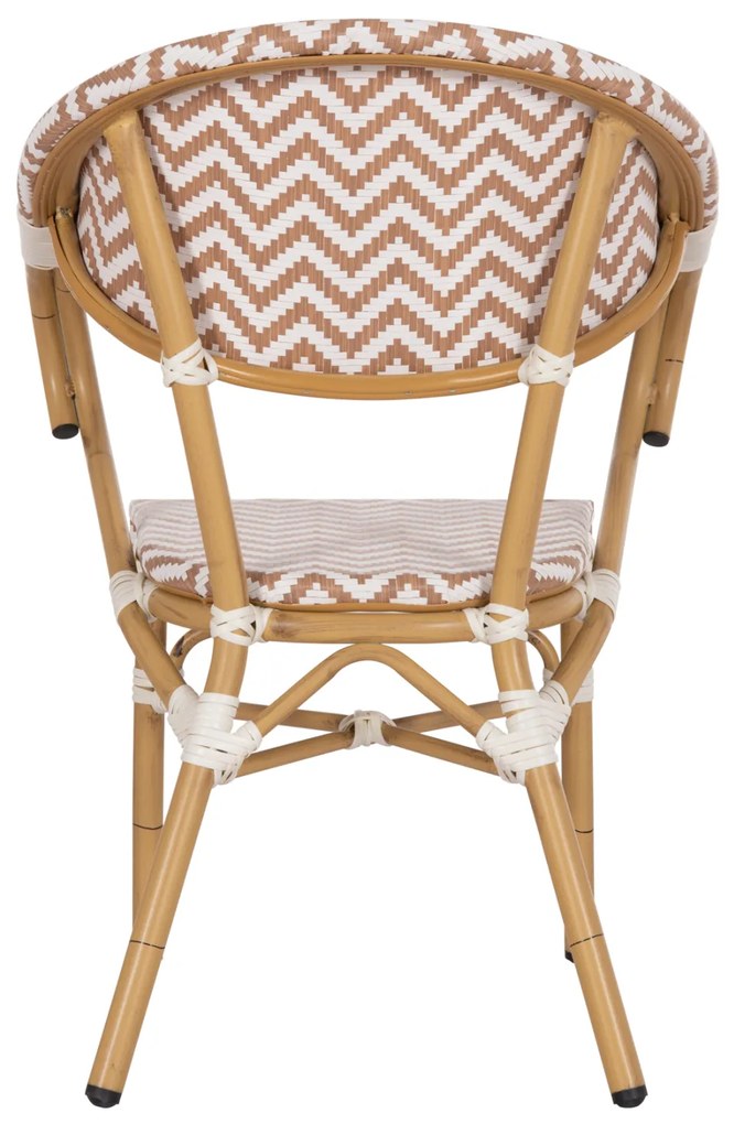ΠΟΛΥΘΡΟΝΑ BAMBOO LOOK HM5861.03 ΚΑΦΕ-ΛΕΥΚΟ 58.5x58x82Υεκ. - 0534873 - HM5861.03