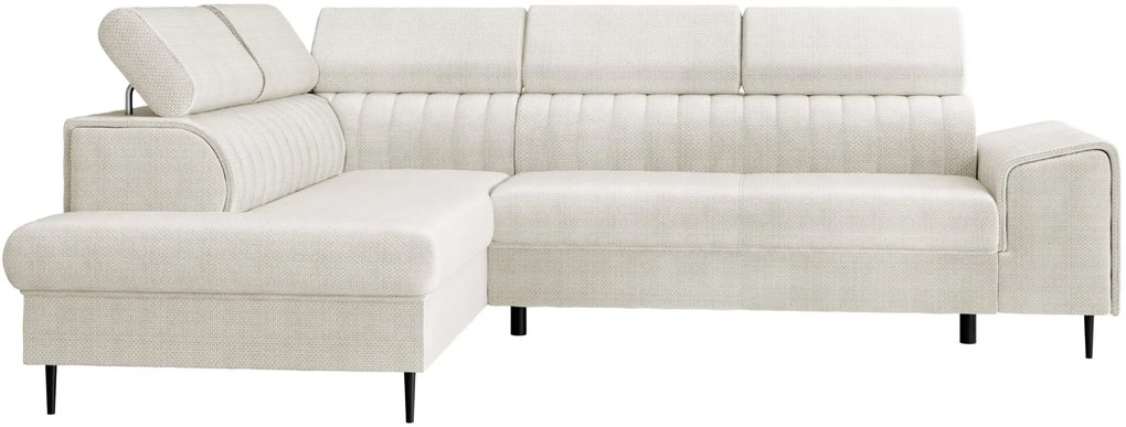 Γωνιακός καναπές Kadurin-Leuko-Αριστερή - 276.00Χ206.00Χ81.00cm