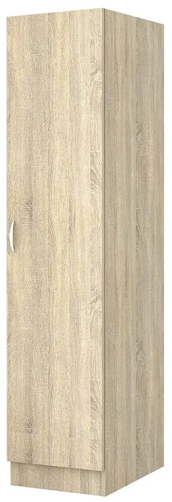 Ντουλάπα Μονόφυλλη 1211010 Σόνομα, 52x191x40, Genomax Genom1210091010