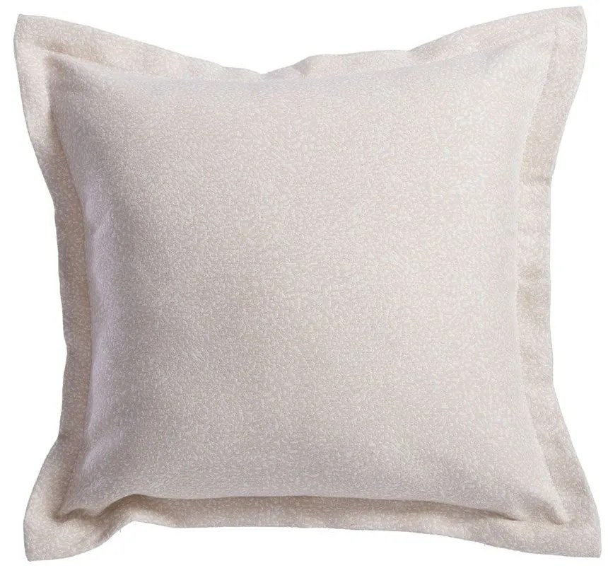 Μαξιλάρι Διακοσμητικό (Με Γέμιση) Aronia Ecru Nef-Nef 50X50 Cotton-Polyester