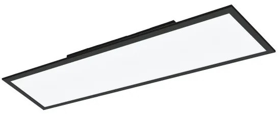 Έξυπνο Φωτιστικό Οροφής Πλαφονιέρα LED 33,5W 3CCT Dimmable 120x30cm Salobrna-Z Eglo-900053-Μαύρο 900053