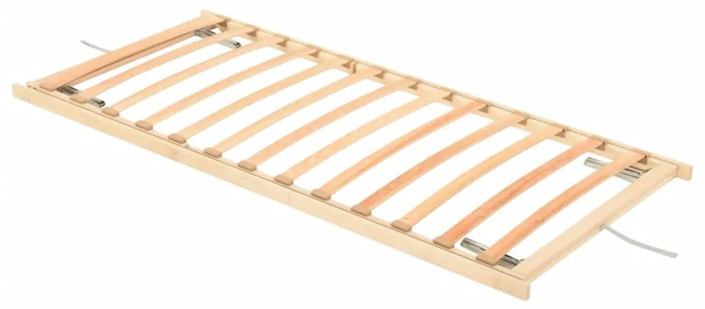 vidaXL Τελάρο Κρεβατιού 13 Σανίδες 90x200εκ Ρυθ. Τμήμα Κεφαλιού/Ποδιών