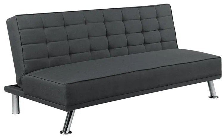 EUROPA Καναπές - Κρεβάτι Σαλονιού  Καθιστικού, Ύφασμα Ανθρακί