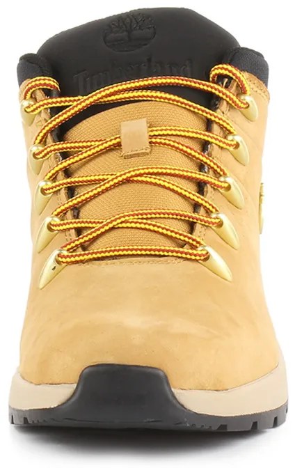 Παιδικά Μποτάκια Timberland Sprint Trekker Mid Δέρμα Νούμπουκ Wheat