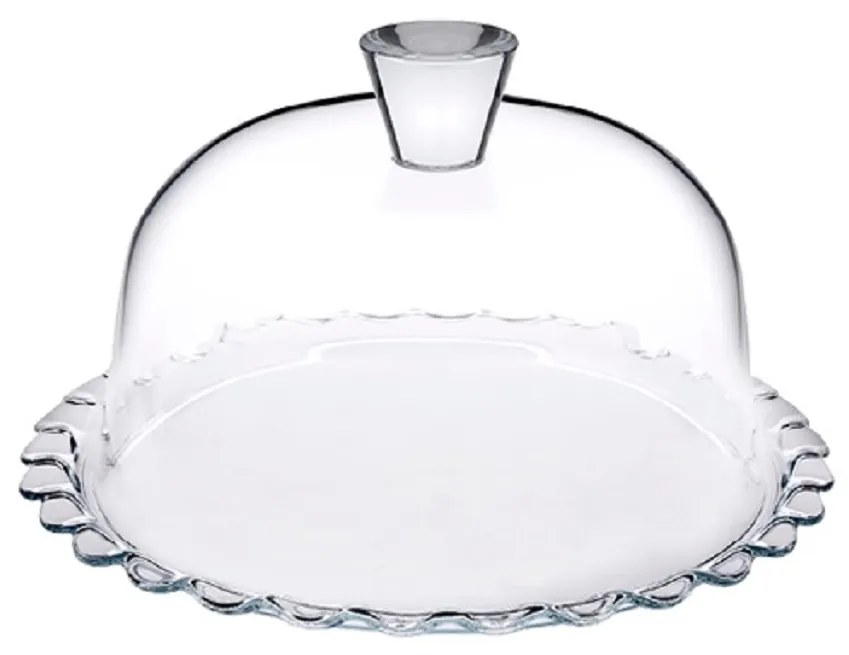 PETITE PATISSERIE PLATE-DOME H:15,3 D:26,4CM P/72 GB1.OB2