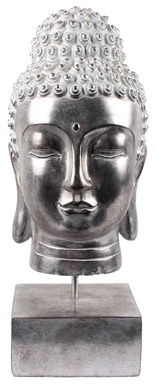 BUDAI DECO ΒΟΥΔΑΣ POLYRESIN ΑΣΗΜΙ 17,5x19xH41,5cm - 016370 - 016370