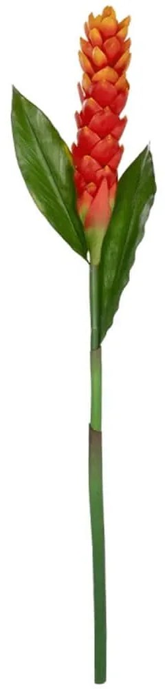 Τεχνητό Λουλούδι Moon Peach 21392 105cm Red-Green GloboStar Πολυαιθυλένιο